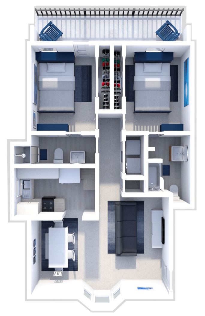 The York floor plan